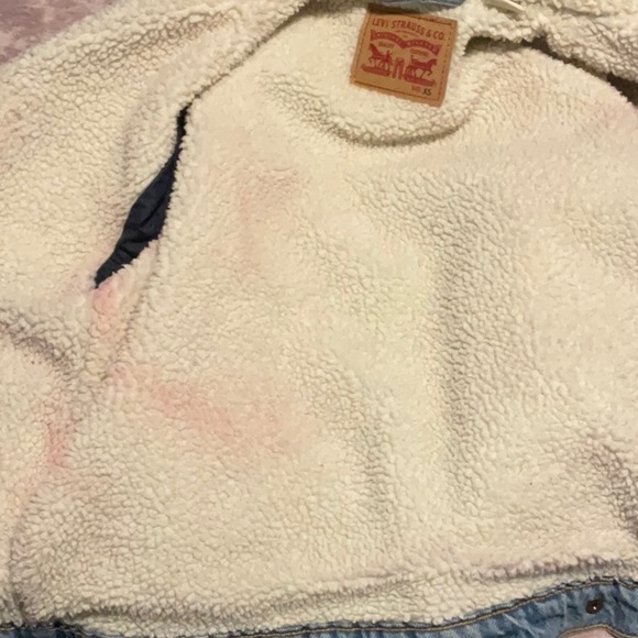Levi’s Sherpa lined denim trucker jacket - Picture 4 of 7